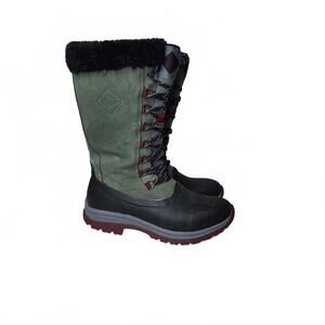 Muck Women's Arctic Apres Lace Tall Boots Size 8